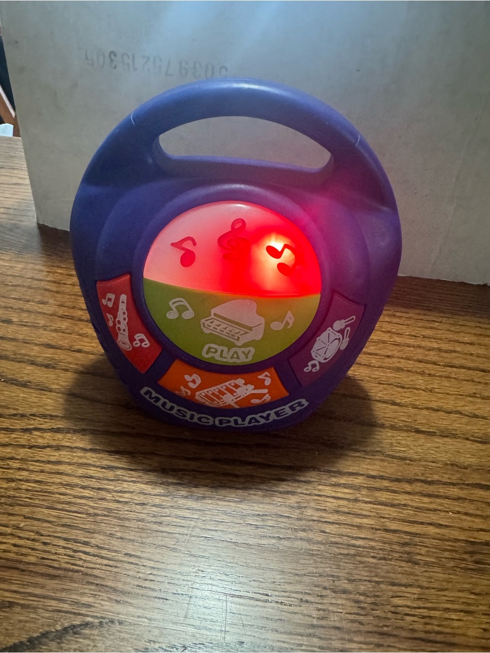 Kids Musical Light-Up Toy - Purple